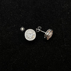 Sterling Silver Sparkling Classy Everyday Stud