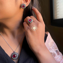 Cluster Ball Necklace