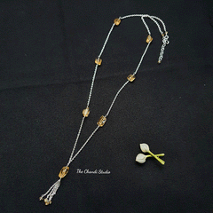 Rustic Romance, Citrine Necklace
