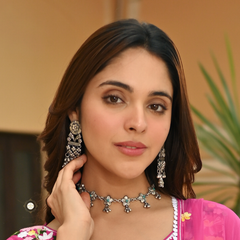 Buy Floral Ghungroo Necklace Online