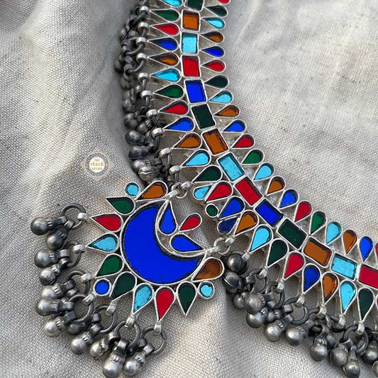 Afghan Maharani Glass Necklace