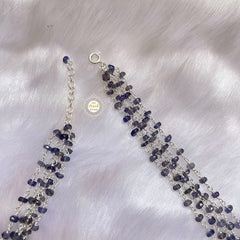 Rustic Romance Iolite Necklace (Semi-Precious Stones)