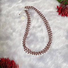Rustic Romance Garnet Necklace (Semi-Precious Stones)