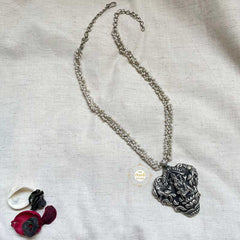 Lord Ganesha Freshwater Pearl Necklace