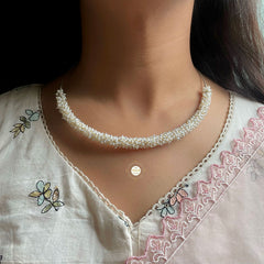 Rustic Romance Overloaded Pearl Wire Hasli