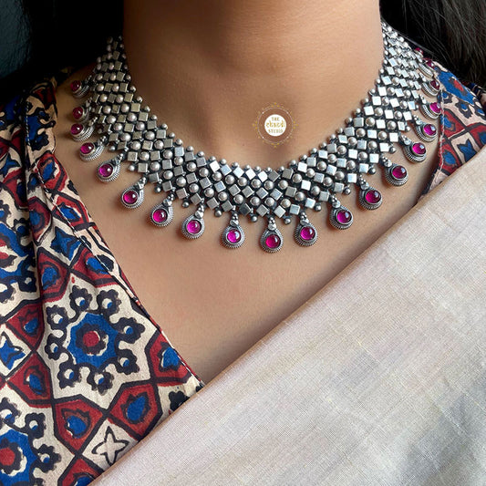 Utsav Chatai Romantic Ruby Necklace Only