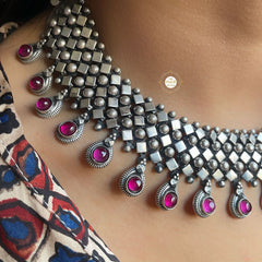 Utsav Chatai Romantic Ruby Necklace Only