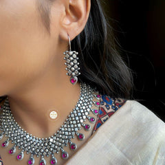 Utsav Chatai Romantic Ruby Necklace Only