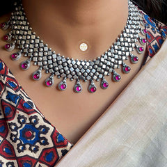 Utsav Chatai Romantic Ruby Necklace Only