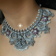 Sterling Silver Necklace Set