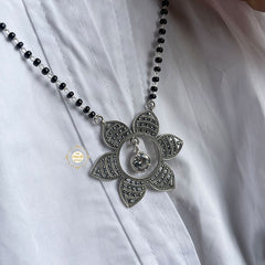 Timeless Floral Stone Drop Mangalsutra