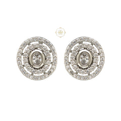 Sparkling Treasure Oval Hasli Earring Set