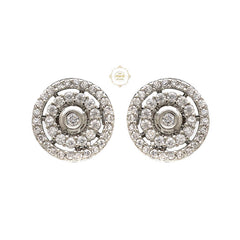 Sparkling Treasure Round Hasli Earring Set