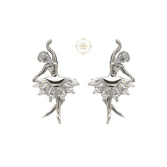 Sparkling Treasure Dancing Girl Necklace Set