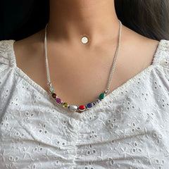 Buy Navratna Necklace Online in India