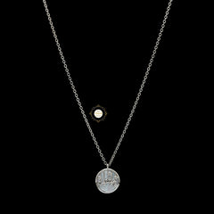 Sparkling Silver Stardust Necklace