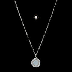 Sparkling Silver Sparkle Necklace