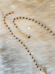 Natural Stone Navratna Mangalsutra