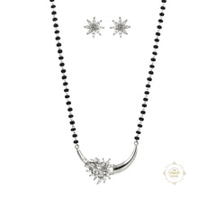 Sparkling Treasure Timeless Mangalsutra with Earring
