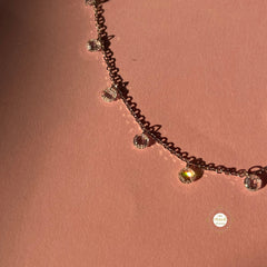 Sparkling Silver Delicate Desire Necklace