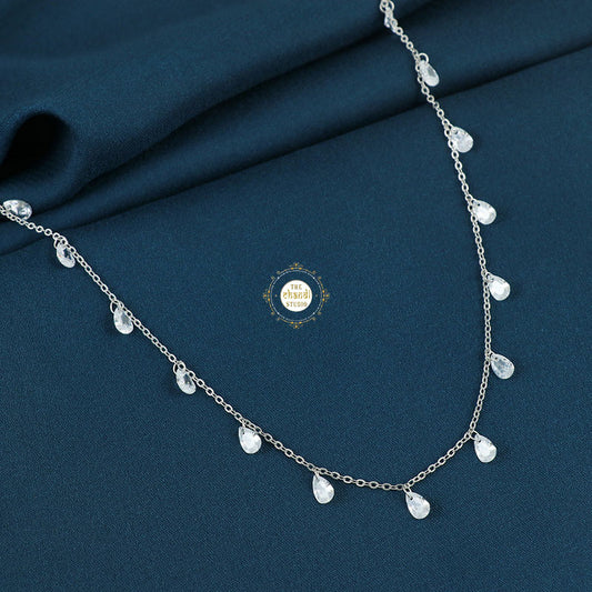 Sparkling Silver Treasure Necklace