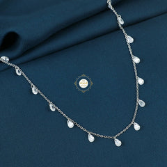 Sparkling Silver Treasure Necklace