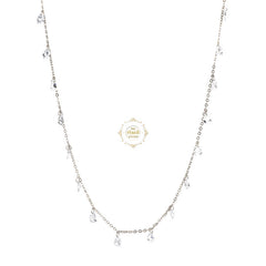 Sparkling Silver Treasure Necklace