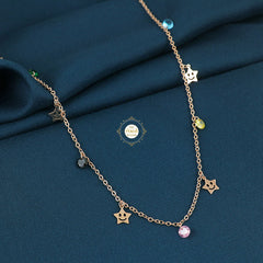 Sparkling Silver Treasure Twinkling Necklace