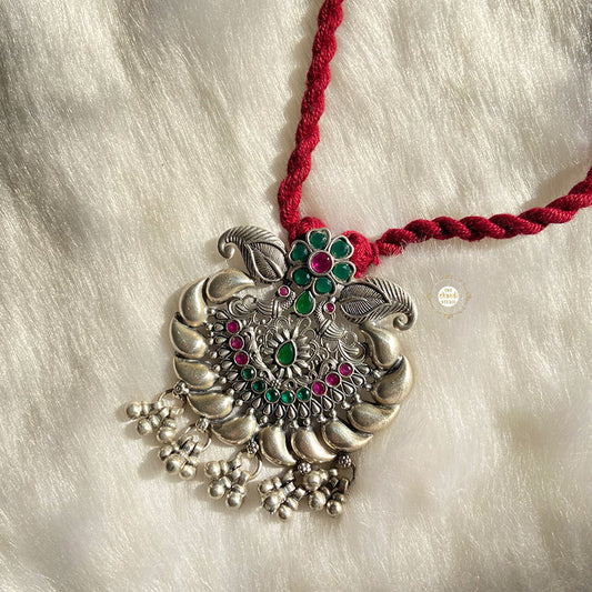 Sterling Silver Mayur Thread Necklace