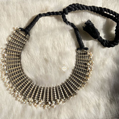 Sterling Silver Pearl Grace Necklace