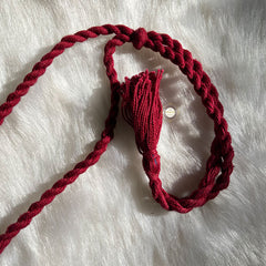 Chakra thread necklace