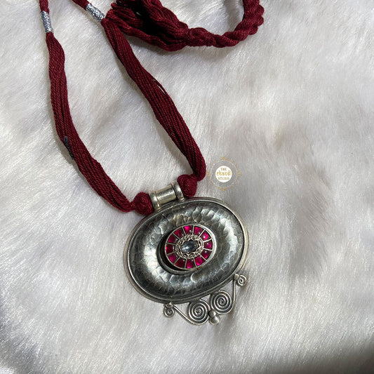 Royal Guardian  Thread Necklace