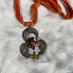 Blooming Laxmi Thread Necklace