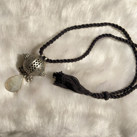 Jharokha Taweez Ghungroo Necklace