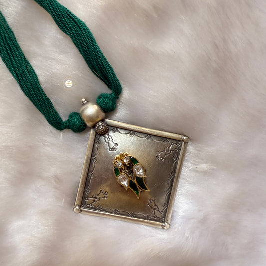 Rajwada Square Thread Necklace