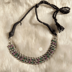 Royal Bloom Silver Necklace