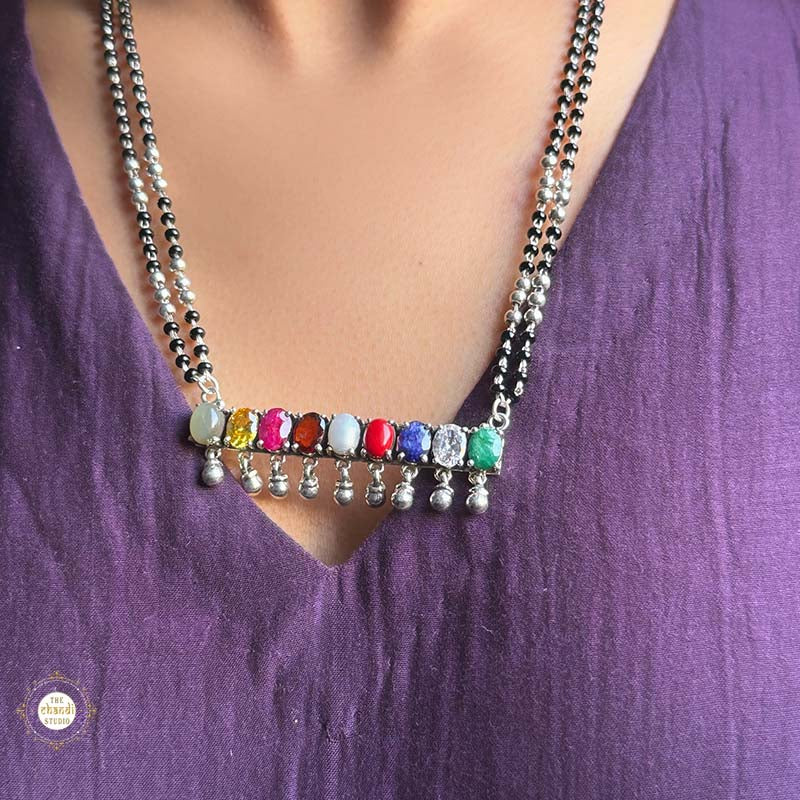 Navratna Ghungroo Mangalsutra