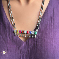Navratna Ghungroo Mangalsutra