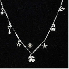 Sterling Silver Sparkling Twilight Neckace
