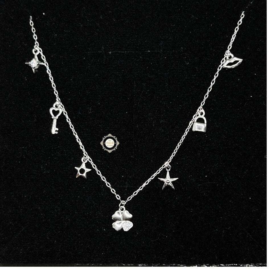 Sterling Silver Sparkling Twilight Neckace