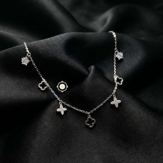 Sterling Silver Sparkling Twilight Neckace