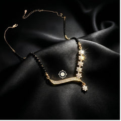 Sterling Silver Sparkling Treasure Timeless Mangalsutra
