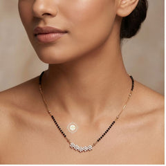 Sparkling Silver Treasure Timeless Mangalsutra