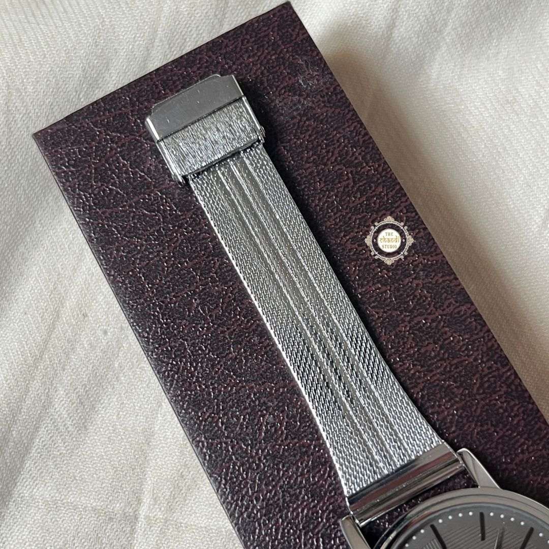 Sterling Silver Men Watch