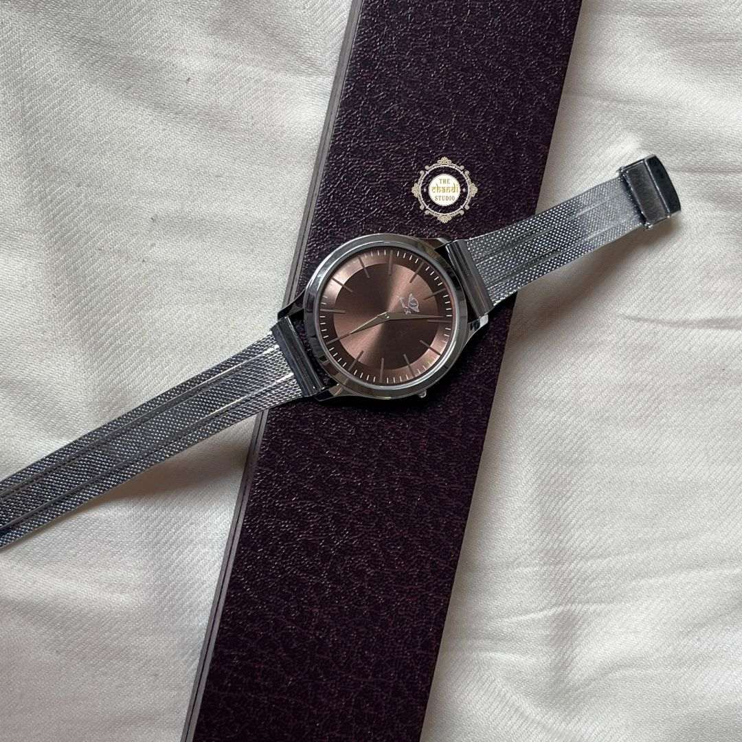 Sterling Silver Men Watch