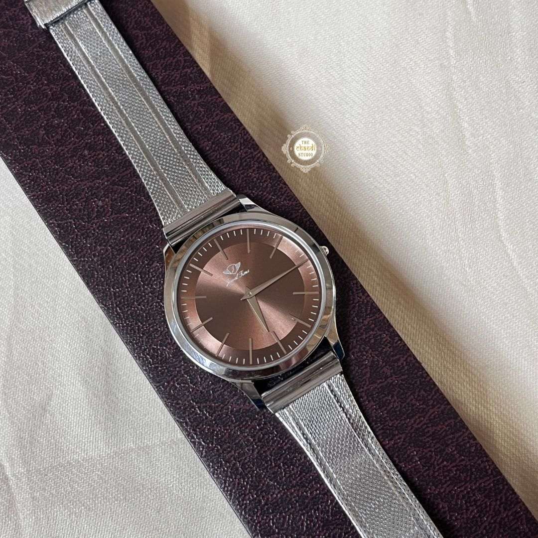 Sterling Silver Men Watch