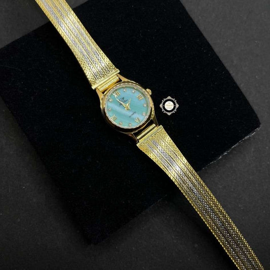 Sterling Silver Sparkling Women Watch