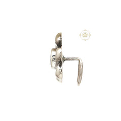 Sterling Silver Stone Nosepin (Wired)