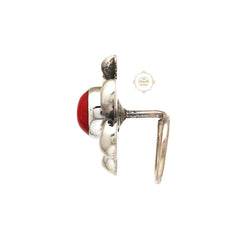 Sterling Silver Stone Nosepin (Wired)