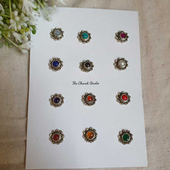 Buy Sterling Silver Stone Nosepin Online